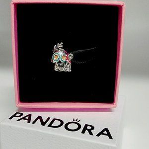 Pandora Disney Pixar Coco Miguel & Dante Skull Glow-in-the-dark Charm